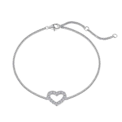 [Lora-Jewelry] Bracelet amoureux en forme de cœur