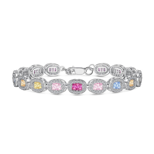 [Lora-Jewelry] Bracelet quotidien exquis en émeraude taillée