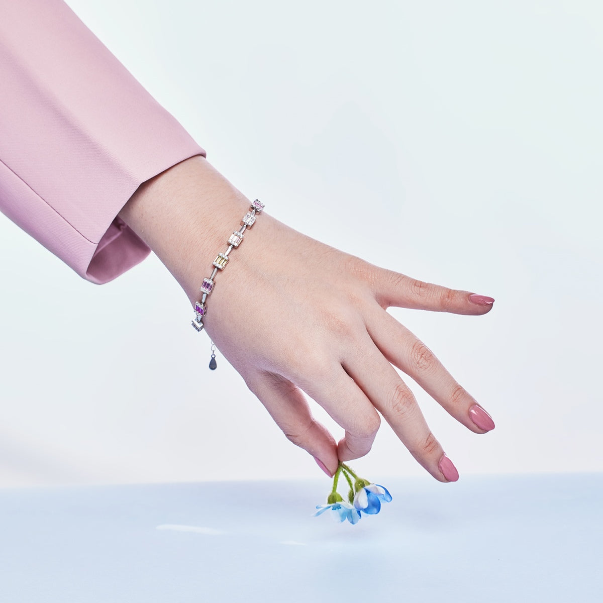 [Lora-Jewelry] Bracelet quotidien délicat et charmant en émeraude