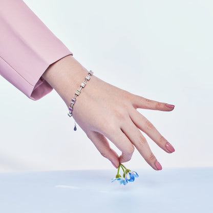 [Lora-Jewelry] Bracelet quotidien délicat et charmant en émeraude