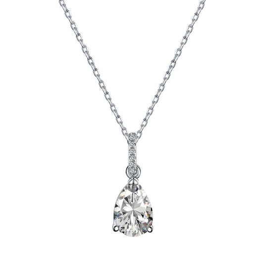 [Lora-Jewelry]繊細なウォータードロップシェイプのファッションネックレス