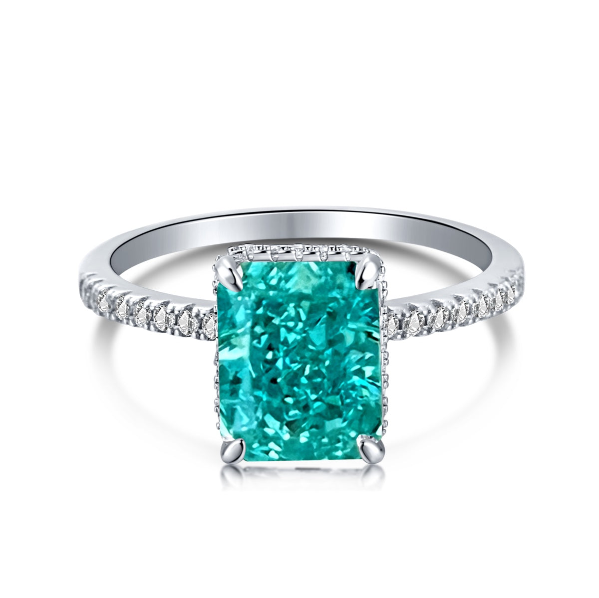 [Lora-Jewelry] Bague de fiançailles luxueuse de 4,0 carats