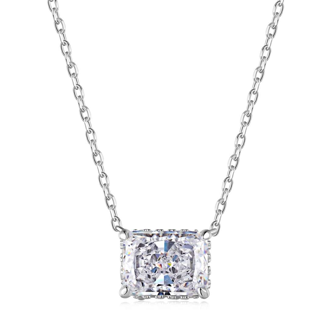 [Lora-Jewelry] Collier luxueux de forme carrée et coloré