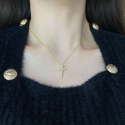 [Lora-Jewelry] Collier unique en forme de croix
