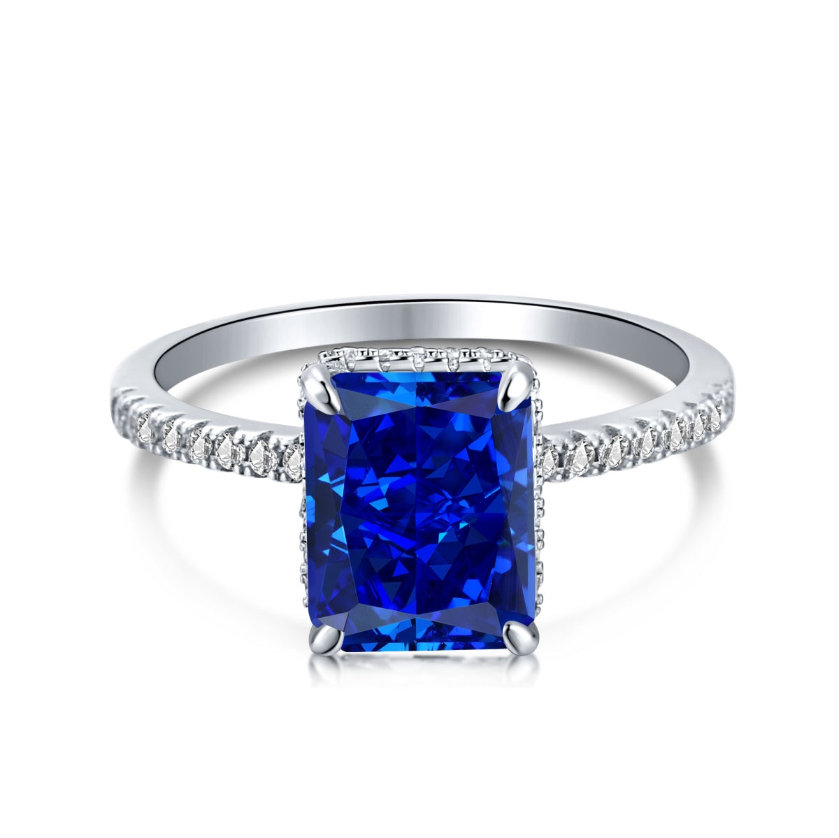 [Lora-Jewelry] Bague de fiançailles luxueuse de 4,0 carats