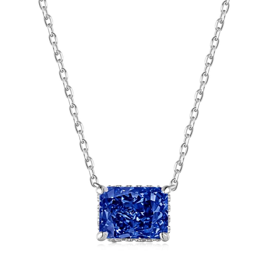 [Lora-Jewelry] Collier luxueux de forme carrée et coloré