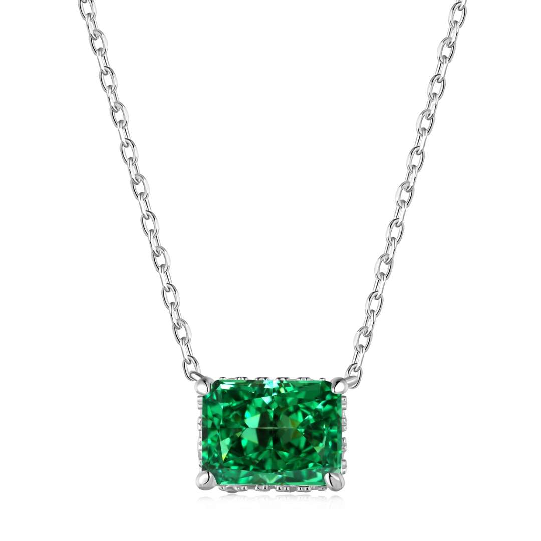 [Lora-Jewelry] Collier luxueux de forme carrée et coloré