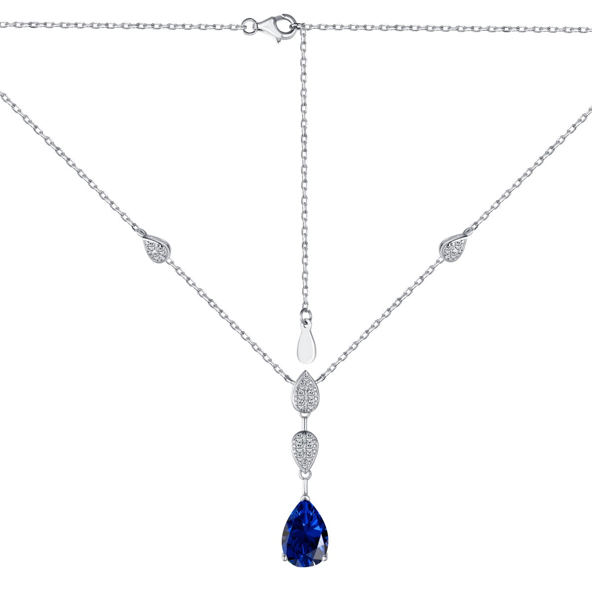 [Lora-Jewelry] Collier éblouissant taille poire