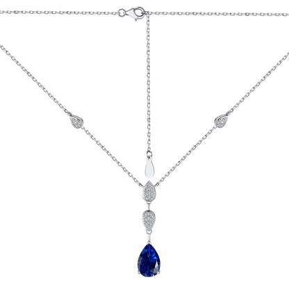 [Lora-Jewelry] Collier éblouissant taille poire