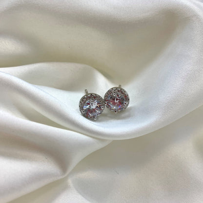 [Lora-Jewelry] Boucles d'oreilles classiques princesse rondes