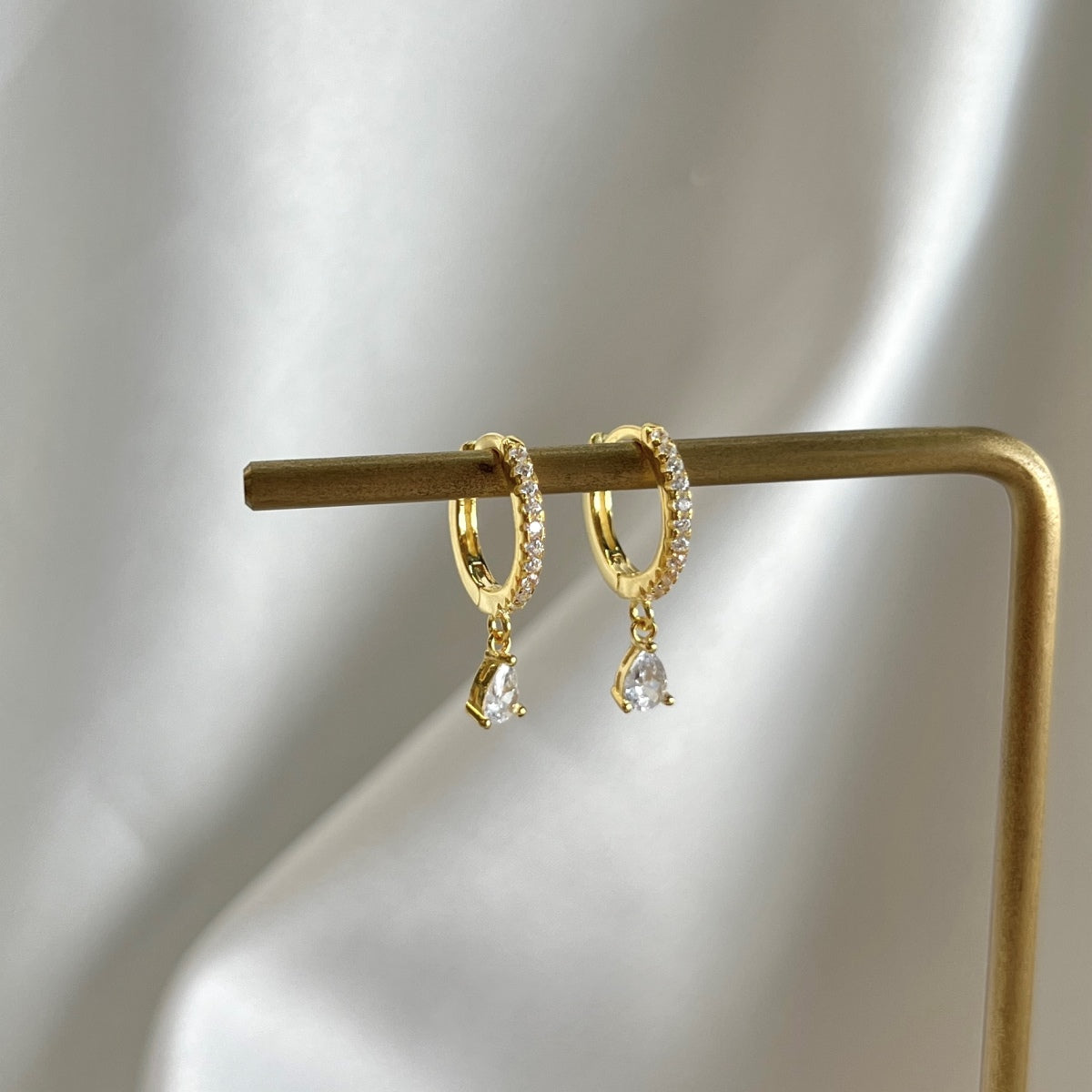 [Lora-Jewelry] Boucles d'oreilles pendantes géométriques luxueuses