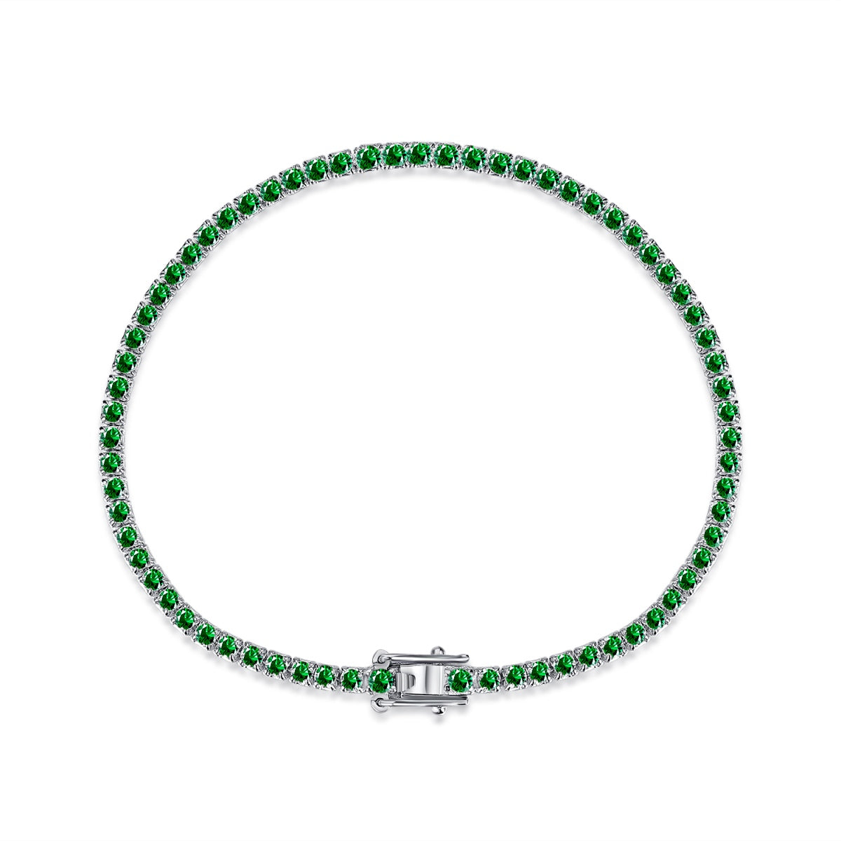 [Lora-Jewelry] Bracelet quotidien éblouissant à coupe ronde colorée