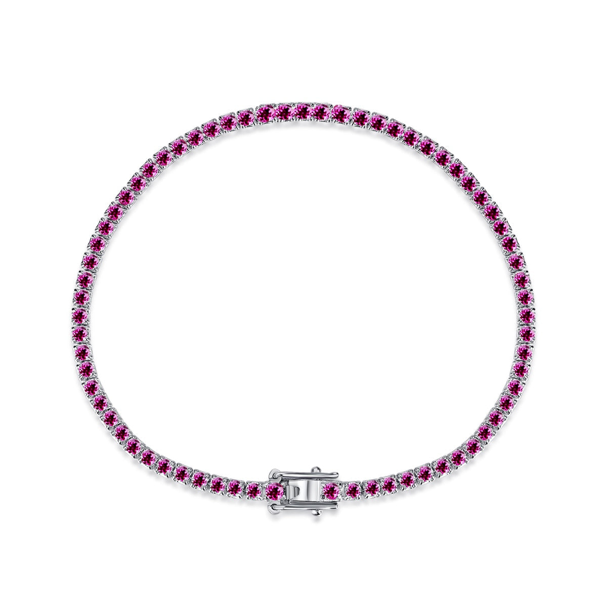 [Lora-Jewelry] Bracelet quotidien éblouissant à coupe ronde colorée