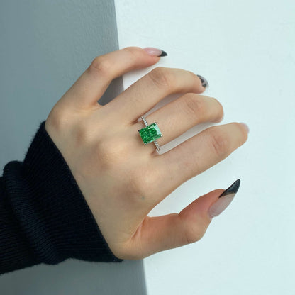 [Lora-Jewelry] Bague de fiançailles luxueuse de 4,0 carats