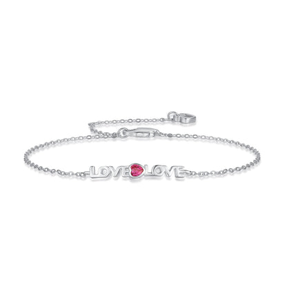 [Lora-Jewelry] Bracelet romantique en forme de cœur pour amoureux