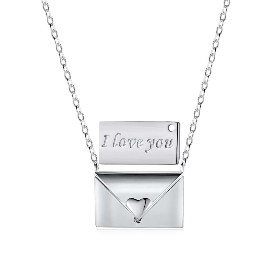 [Lora-Jewelry] Collier en forme de cœur pour la fête des mères