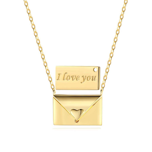 [Lora-Jewelry] Collier en forme de cœur pour la fête des mères