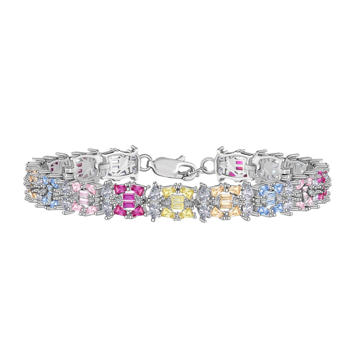 [Lora-Jewelry] Bracelet de fête délicat et coloré à plusieurs coupes