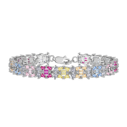 [Lora-Jewelry] Bracelet de fête délicat et coloré à plusieurs coupes