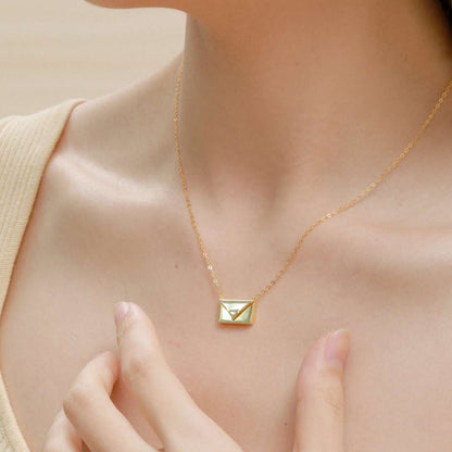 [Lora-Jewelry] Collier en forme de cœur pour la fête des mères