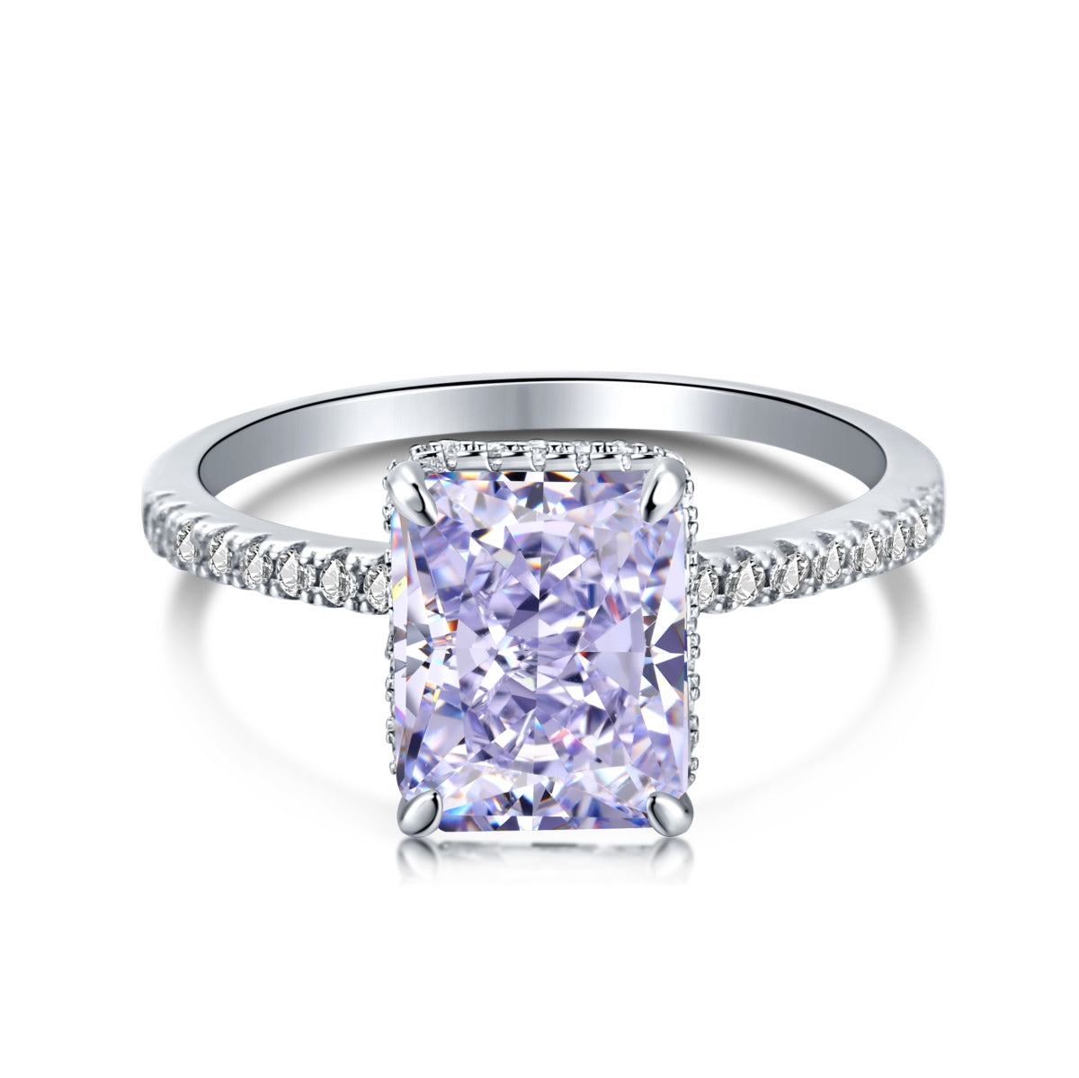 [Lora-Jewelry] Bague de fiançailles luxueuse de 4,0 carats