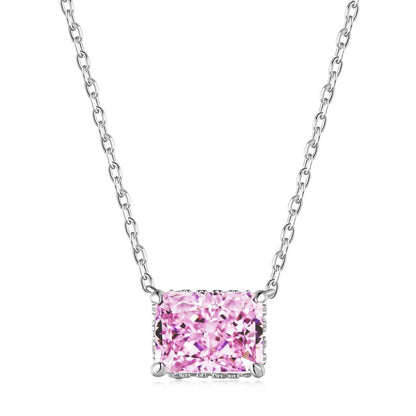 [Lora-Jewelry] Collier luxueux de forme carrée et coloré