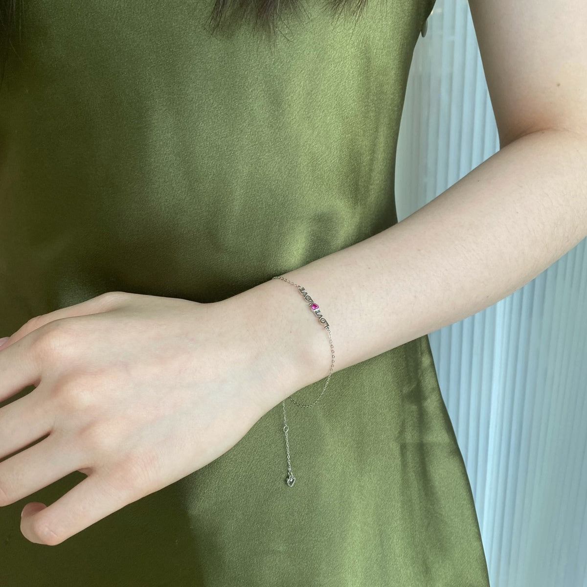 [Lora-Jewelry] Bracelet romantique en forme de cœur pour amoureux