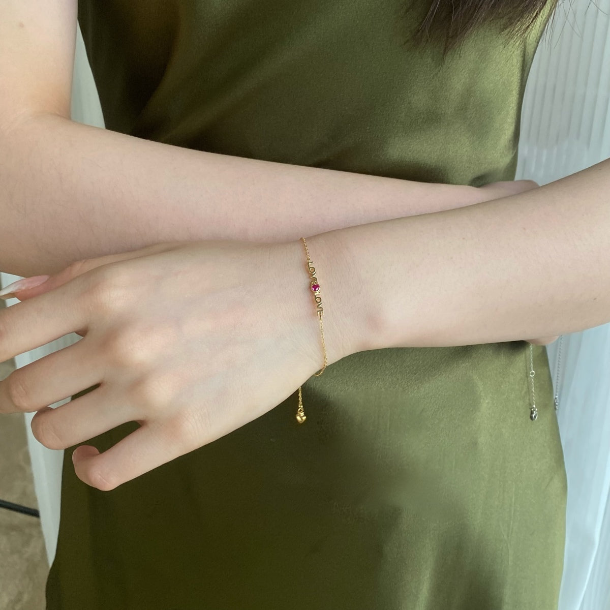 [Lora-Jewelry] Bracelet romantique en forme de cœur pour amoureux