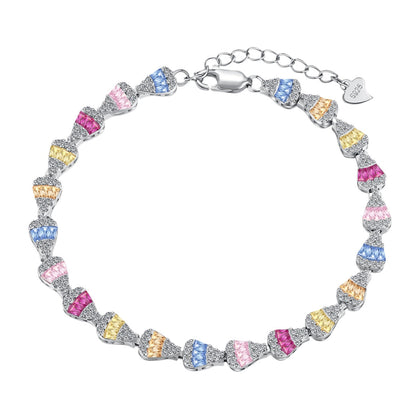 [Lora-Jewelry] Bracelet quotidien en forme de goutte d'eau rayonnante