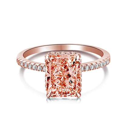 [Lora-Jewelry] Bague de fiançailles luxueuse de 4,0 carats