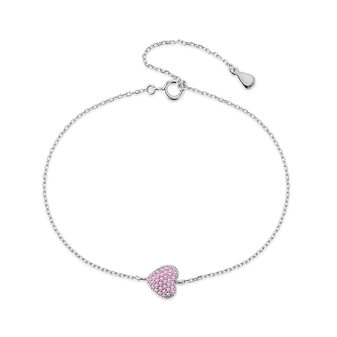 [Lora-Jewelry] Bracelet en forme de cœur doux et polyvalent