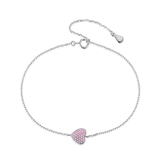 [Lora-Jewelry] Bracelet en forme de cœur doux et polyvalent