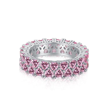 [Lora-Jewelry] Bague cœur scintillante