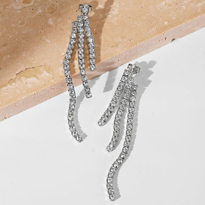 [Lora-Jewelry] Boucles d'oreilles de banquet luxueuses et délicates