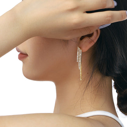 [Lora-Jewelry] Boucles d'oreilles de banquet luxueuses et délicates