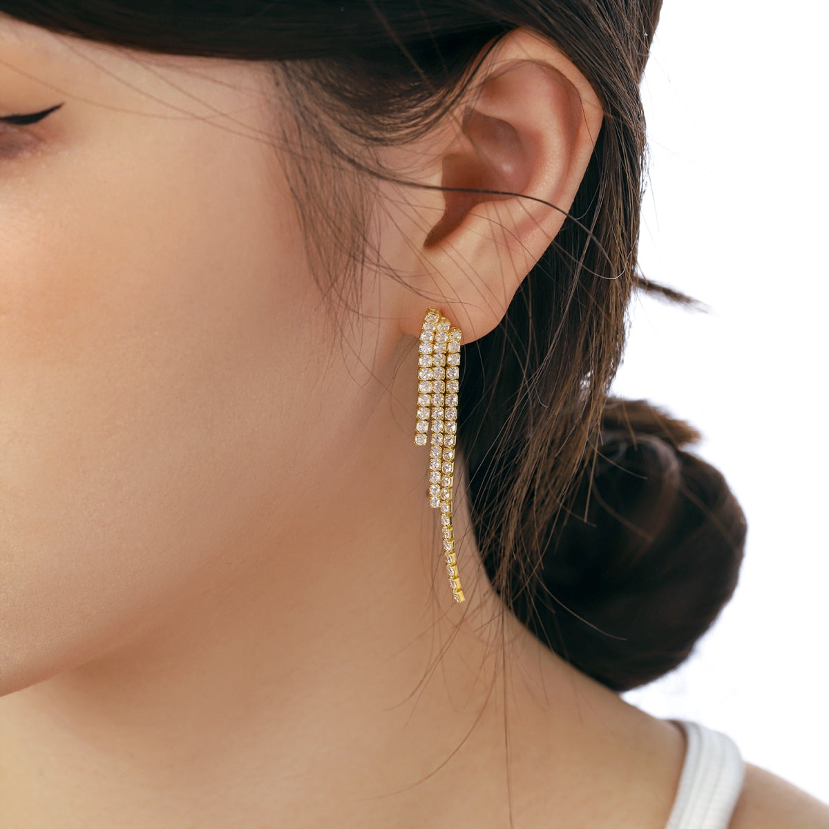 [Lora-Jewelry] Boucles d'oreilles de banquet luxueuses et délicates