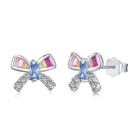 [Lora-Jewelry] Boucles d'oreilles quotidiennes en forme de papillon orné