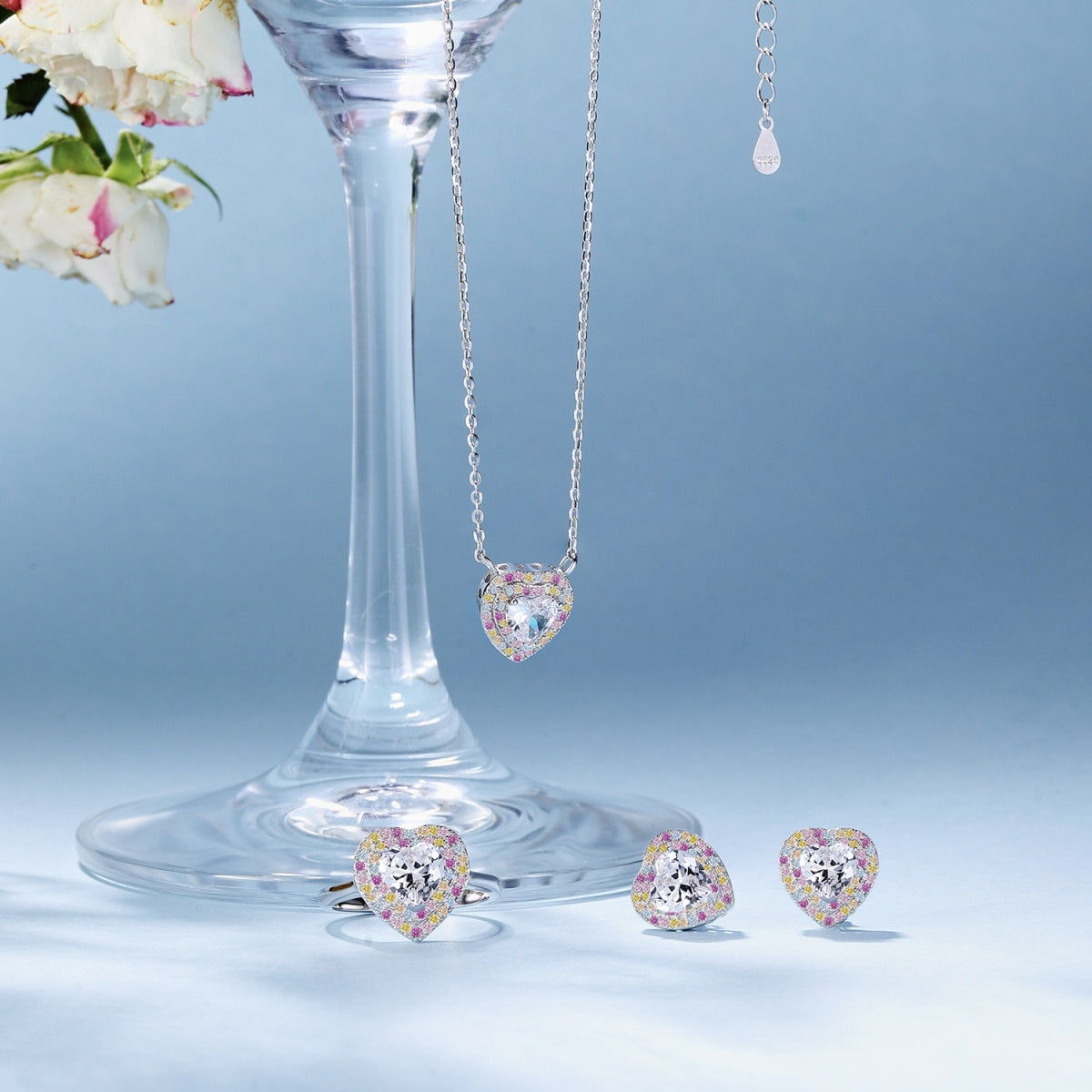 [Lora-Jewelry]Exquisite Heart Shape Necklace