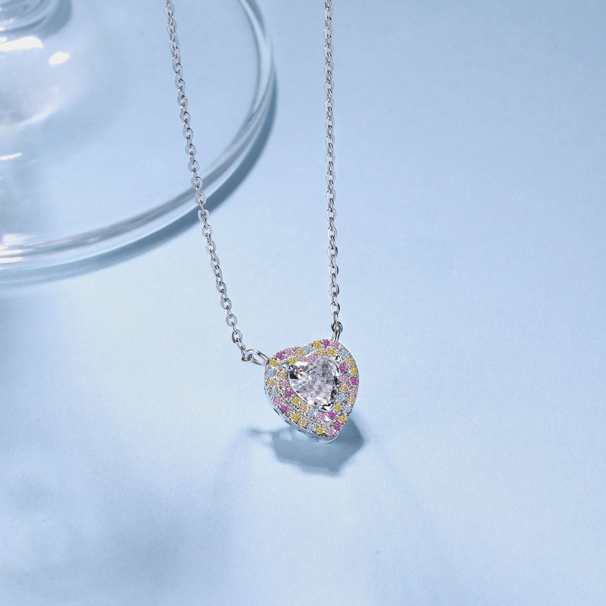 [Lora-Jewelry]Exquisite Heart Shape Necklace