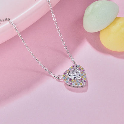 [Lora-Jewelry]Exquisite Heart Shape Necklace