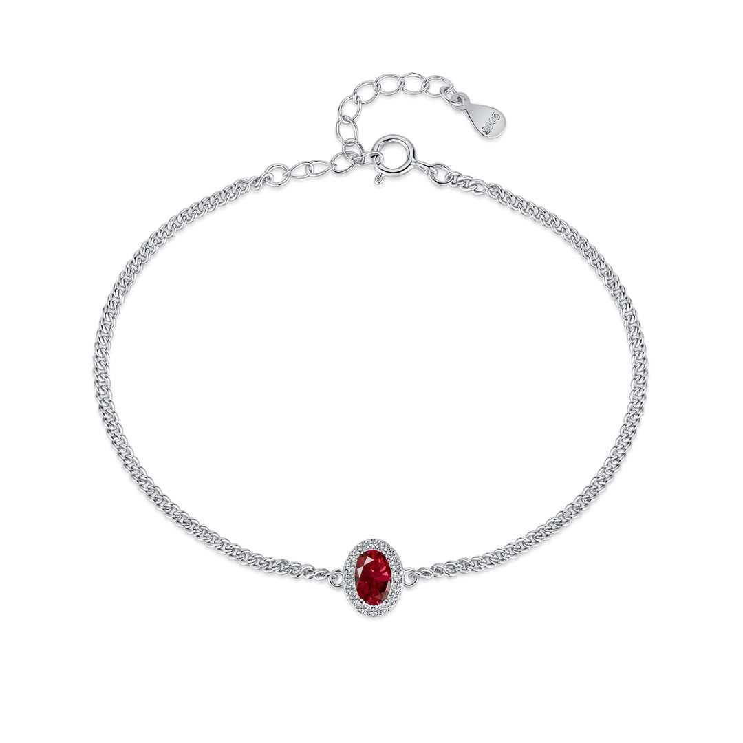 [Lora-Jewelry] Bracelet de forme ovale exquis