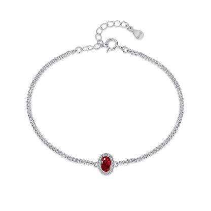 [Lora-Jewelry] Bracelet de forme ovale exquis