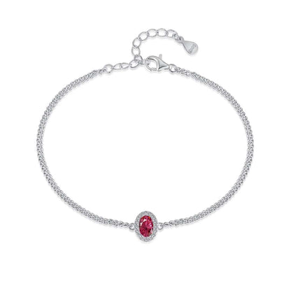 [Lora-Jewelry] Bracelet de forme ovale exquis