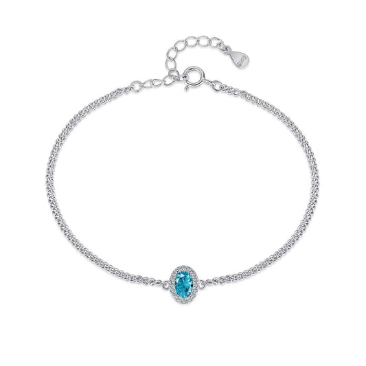 [Lora-Jewelry] Bracelet de forme ovale exquis