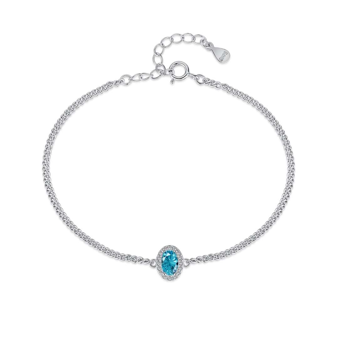 [Lora-Jewelry] Bracelet de forme ovale exquis