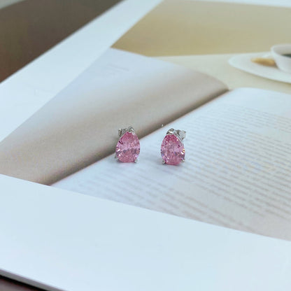[Lora-Jewelry] Boucles d'oreilles ornées en forme de goutte d'eau