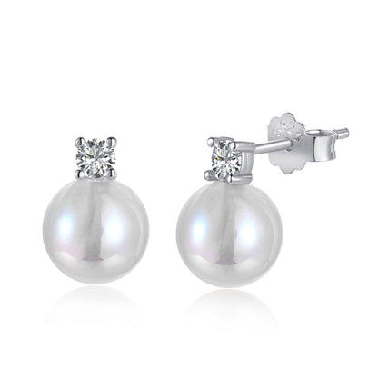 [Lora-Jewelry] Boucles d'oreilles sirène en perles Symphony