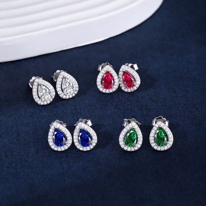 [Lora-Jewelry] Boucles d'oreilles luxueuses en forme de goutte d'eau