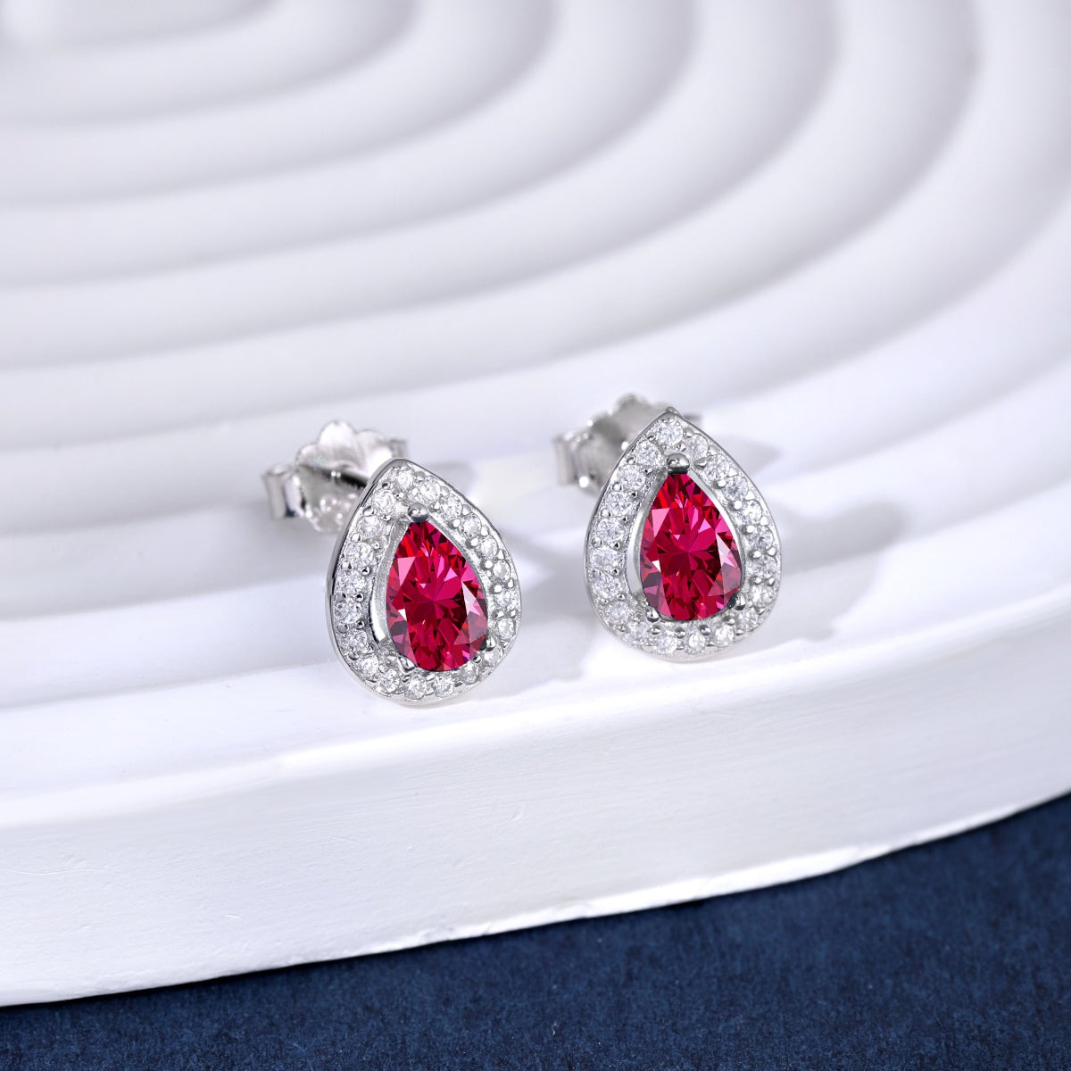 [Lora-Jewelry] Boucles d'oreilles luxueuses en forme de goutte d'eau