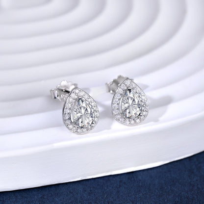 [Lora-Jewelry] Boucles d'oreilles luxueuses en forme de goutte d'eau